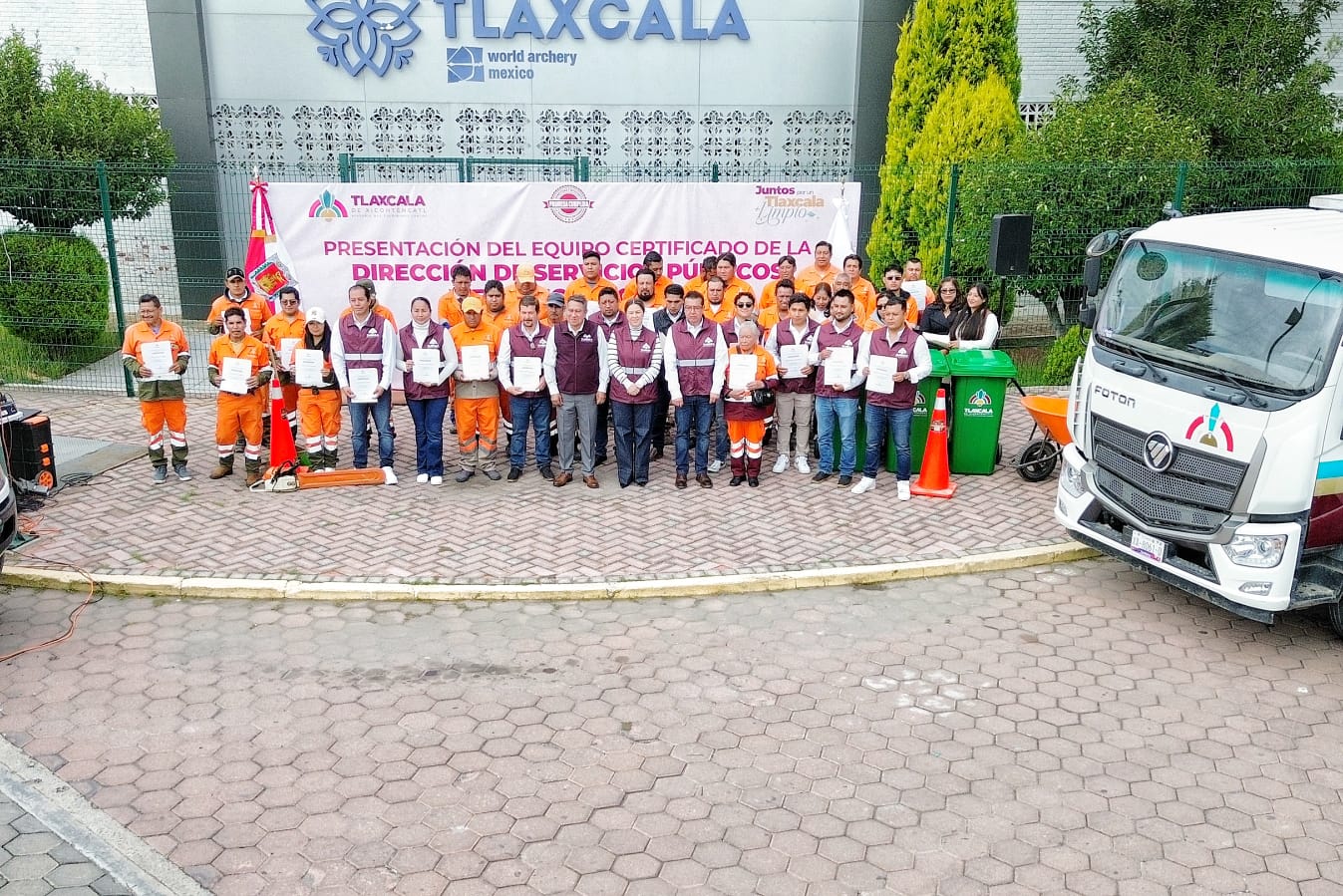 Mantiene Tlaxcala capital ruta de Alfonso Sánchez y avanza con certificación ISO ahora en la Dirección de Servicios Públicos: CLS